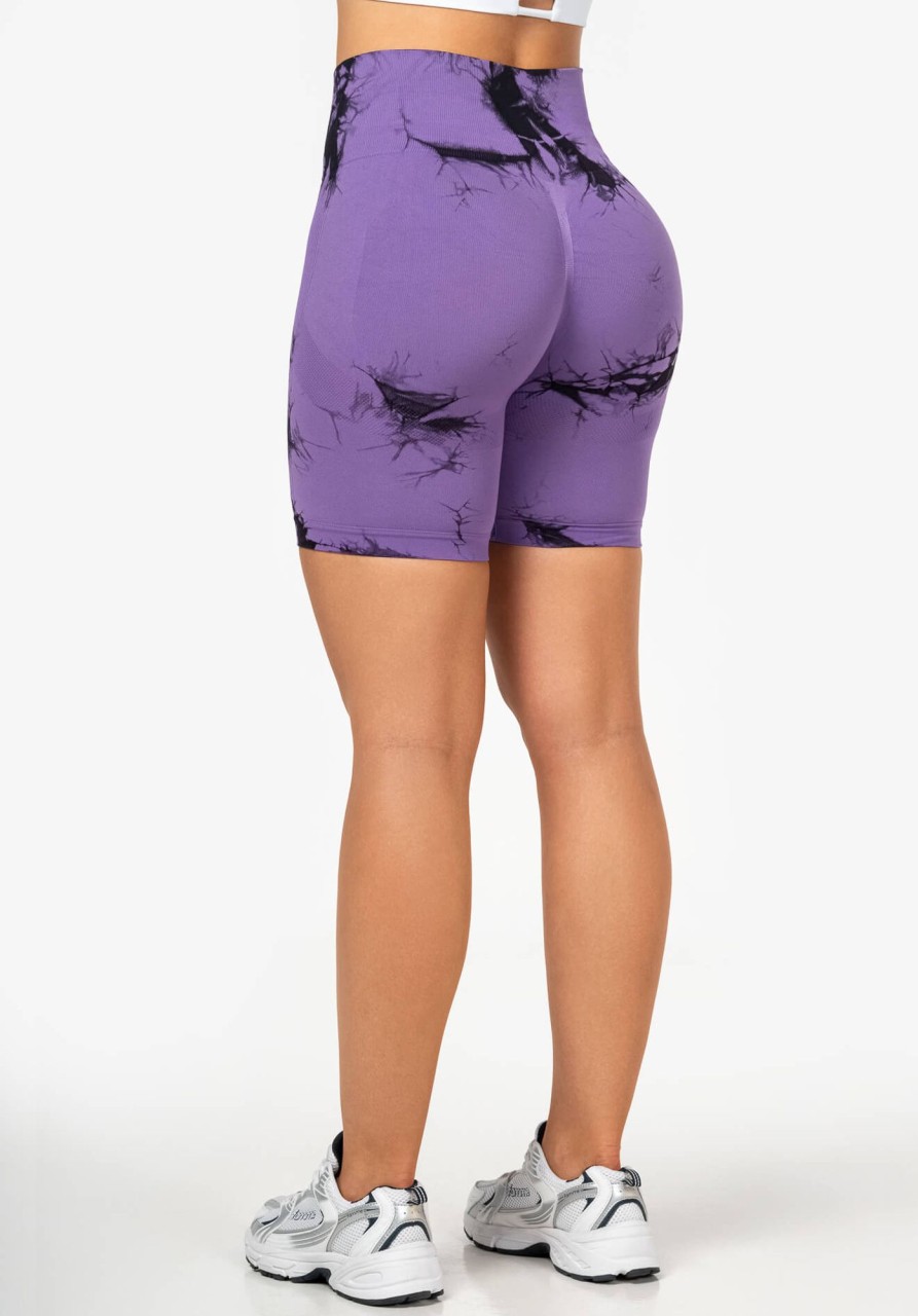 Kategorier FAMME | Tie Dye Seamless Scrunch Shorts