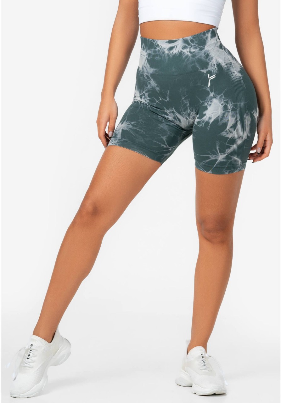 Kategorier FAMME | Tie Dye Seamless Scrunch Shorts