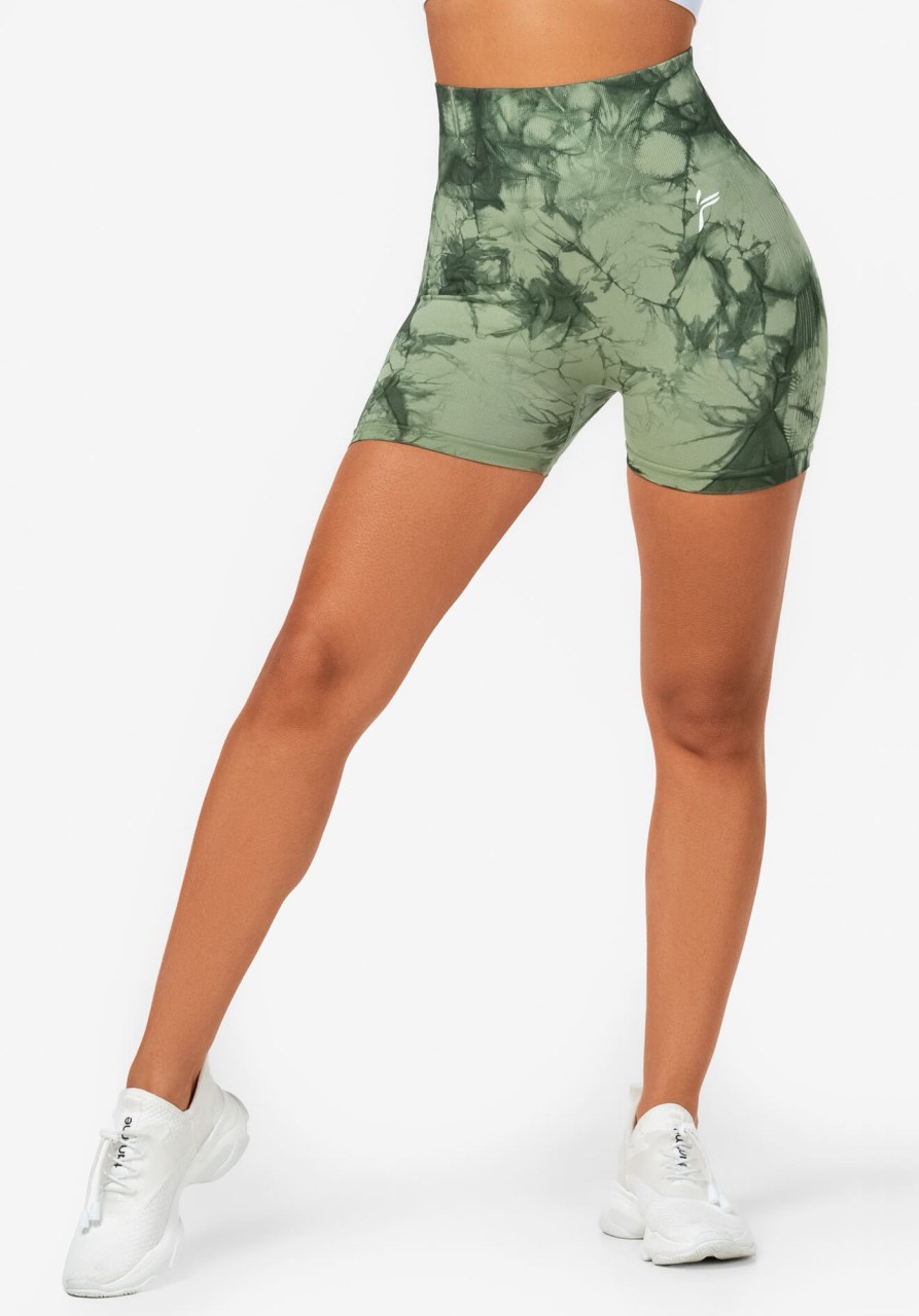 Kategorier FAMME | Tie Dye Seamless Scrunch Shorts