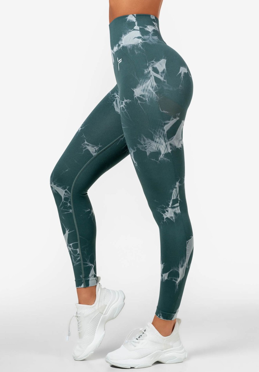 Kategorier FAMME | Tie Dye Seamless Scrunch Tights