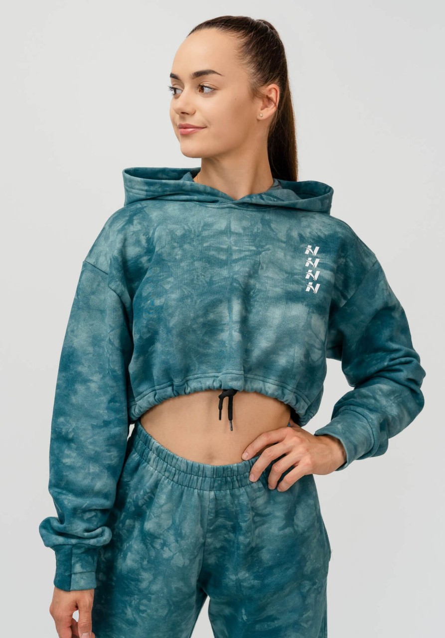 Kategorier NEBBIA | Refresh Crop Hoodie