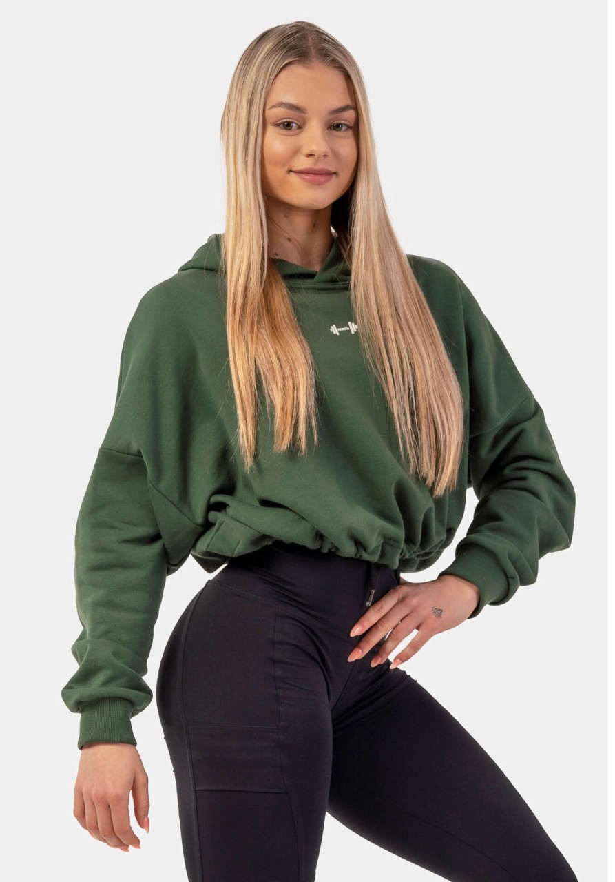 Kategorier NEBBIA | Iconic Crop Hoodie