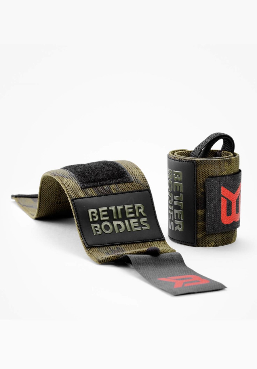 Tilbehor BETTER BODIES | Camo Wrist Wraps