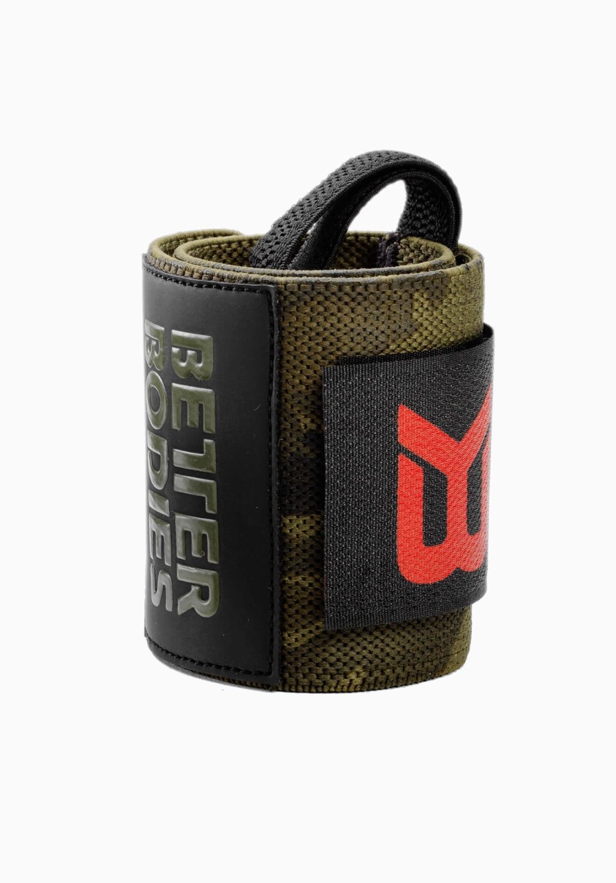 Tilbehor BETTER BODIES | Camo Wrist Wraps