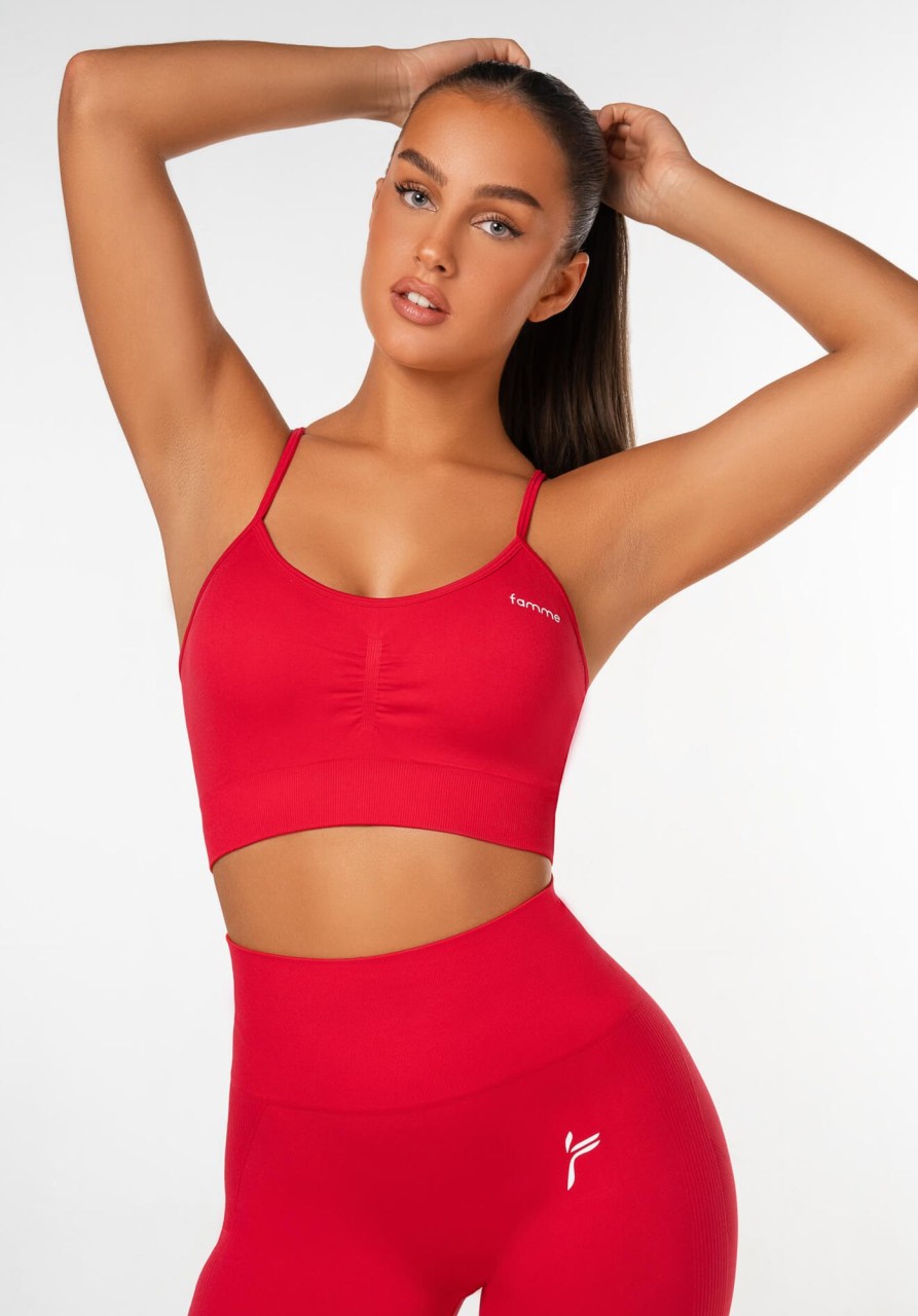 Kategorier FAMME | Peachy Scrunch Sports Bra