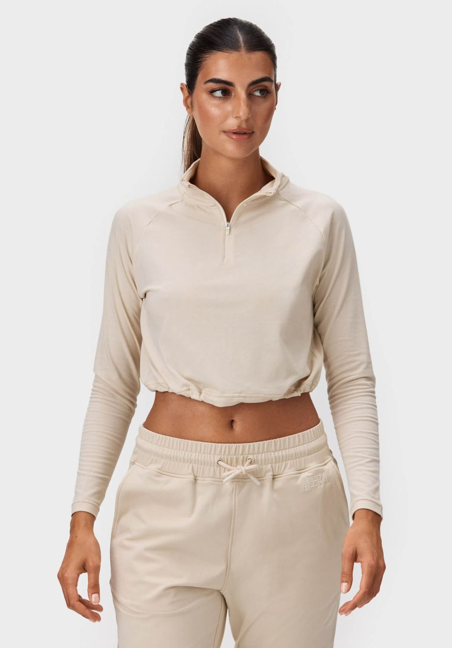 Kategorier ALERA | Aesthetic Cropped 1/4 Zip