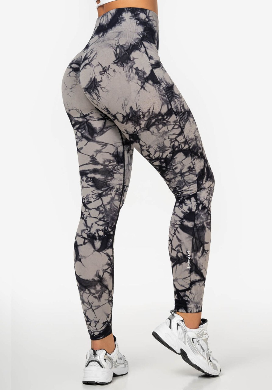 Kategorier FAMME | Tie Dye Seamless Scrunch Tights