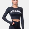 Kategorier NEBBIA | Sporty Crop Long Sleeve